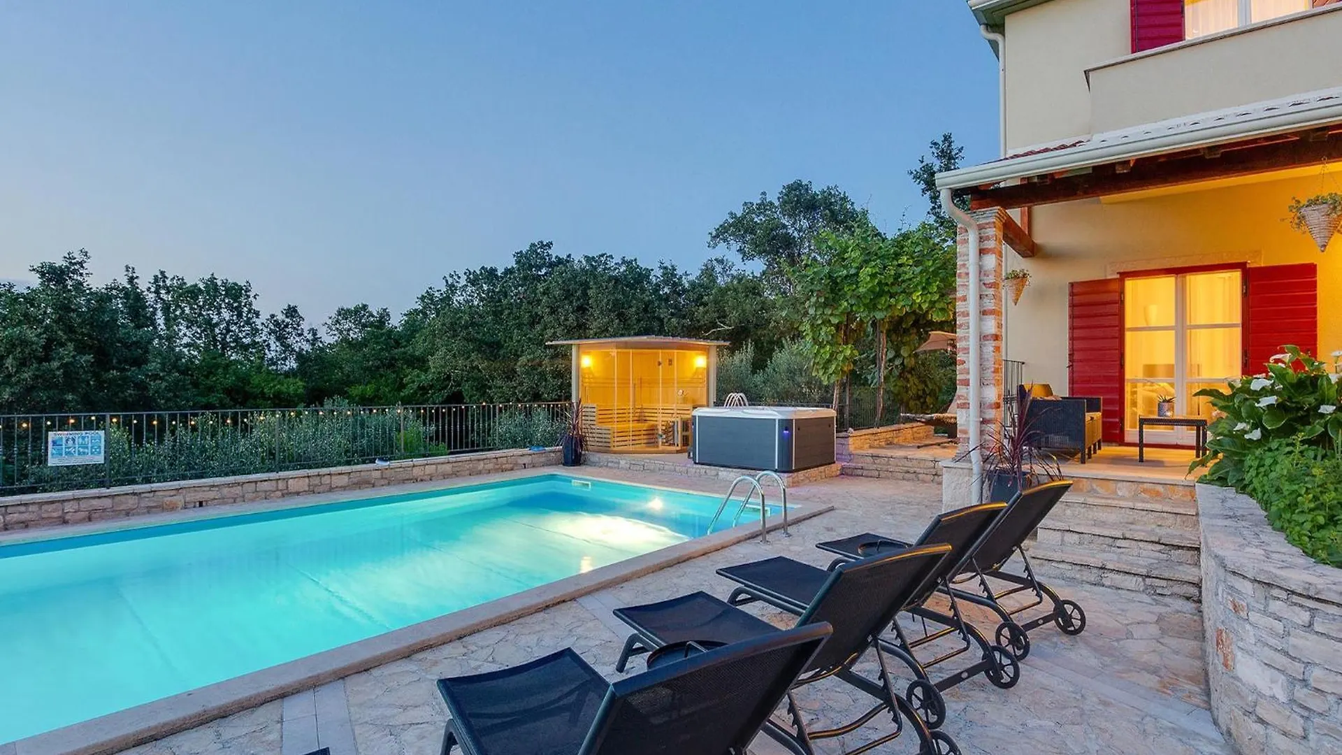 Scenic Villa Near Fuente Beach Porec