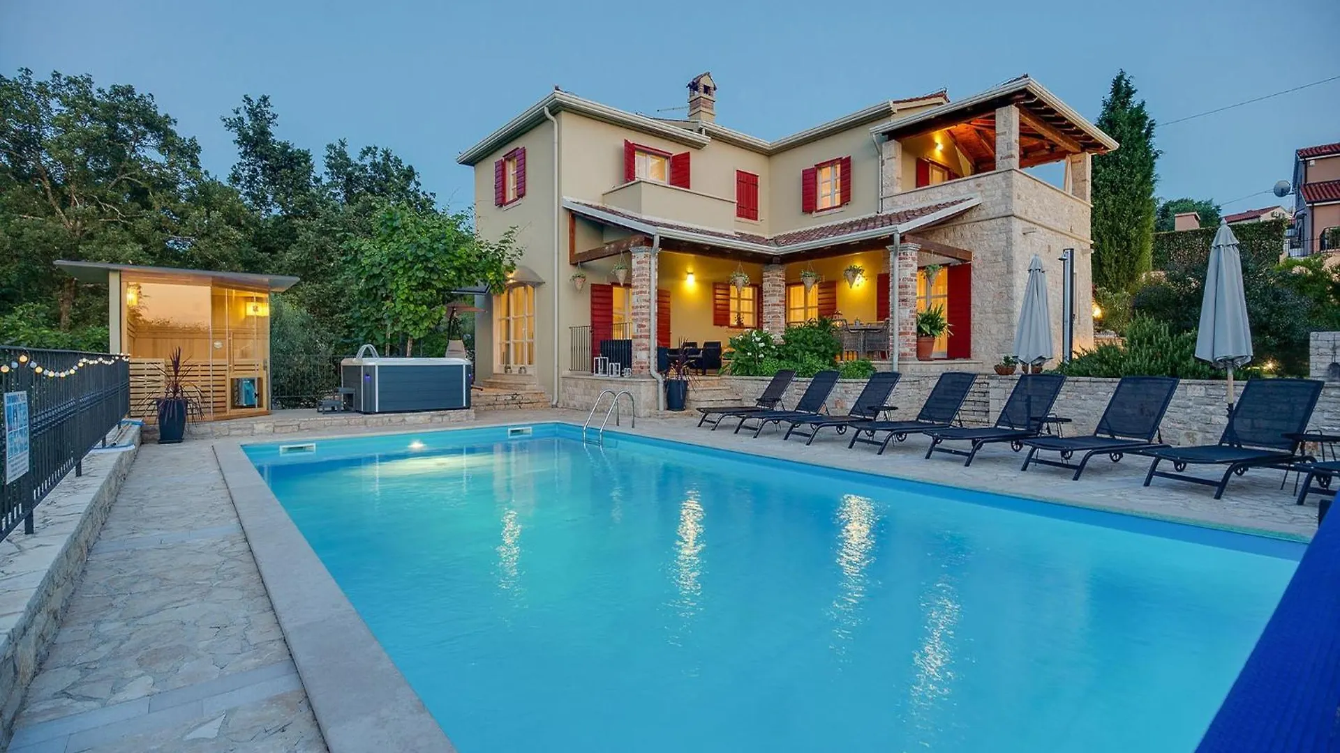 Scenic Villa Near Fuente Beach Porec