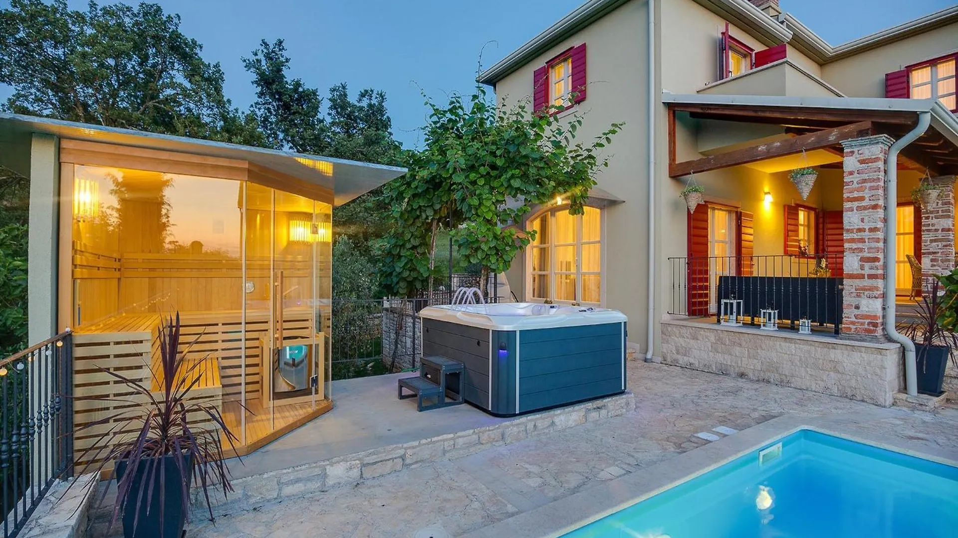Scenic Villa Near Fuente Beach Porec Croatia